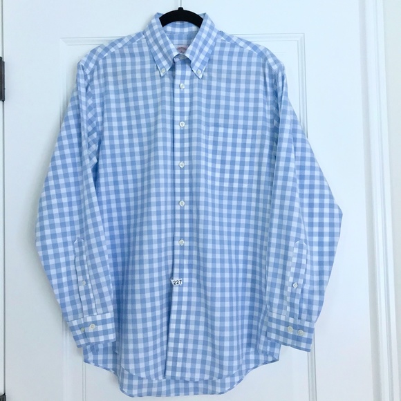 Brooks Brothers Madison Non-Iron Gingham - S - Picture 3 of 3